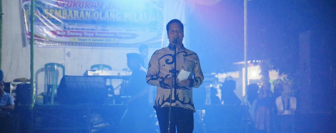 Hadiri Syukuran Jalur Sembaran Olang Pulai, Plt Bupati Muklisin Dorong Pemanfaatan Sekolah Rakyat bagi Keluarga Kurang Mampu